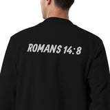 Romans 14:8 Embroidered Champion Bomber Jacket